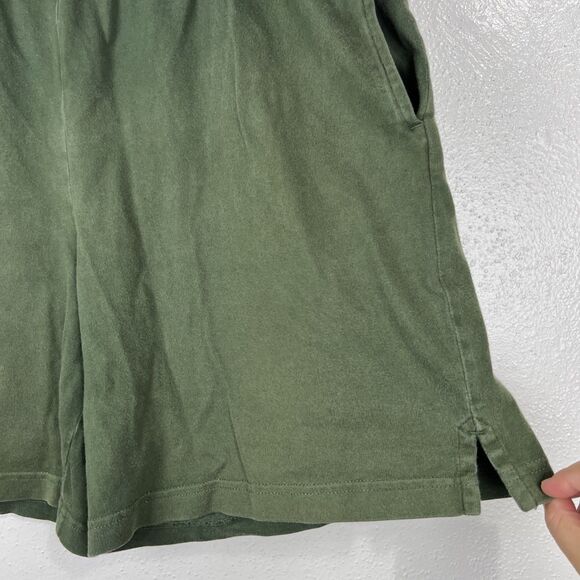 Lands' End Shorts Men Large 36-38 Green Pull On Drawstring Casual Lounge Bottoms - Picture 8 of 14